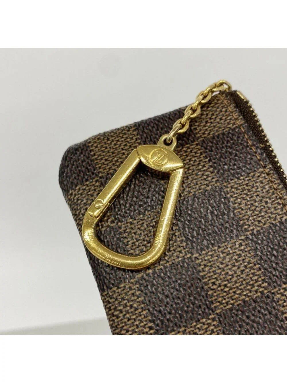 Louis Vuitton Coin Case Damier Pochette Cles Ebene